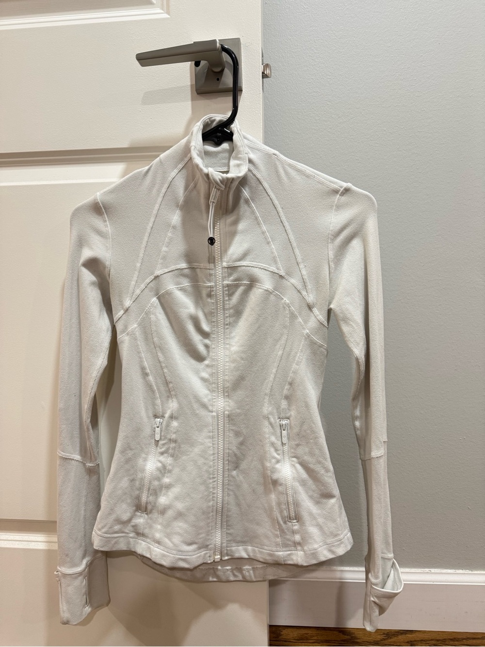 lululemon athletica White Full-Zip Define Jacket